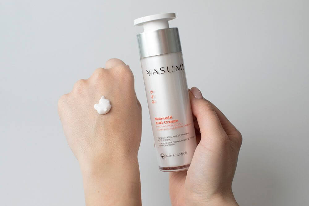 Yasumi Mamushi ARG Cream Krem z argireliną redukujący zmarszczki mimiczne 50 ml
