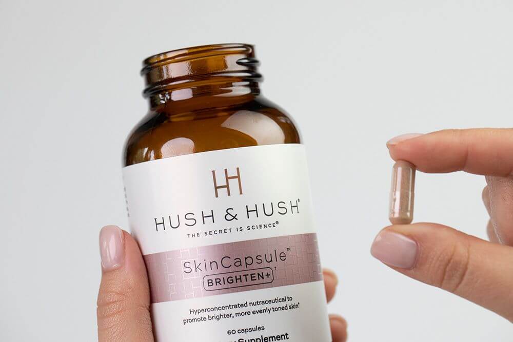Hush and Hush Skin Capsule Brighten+ Jednolity koloryt 60 kaps.