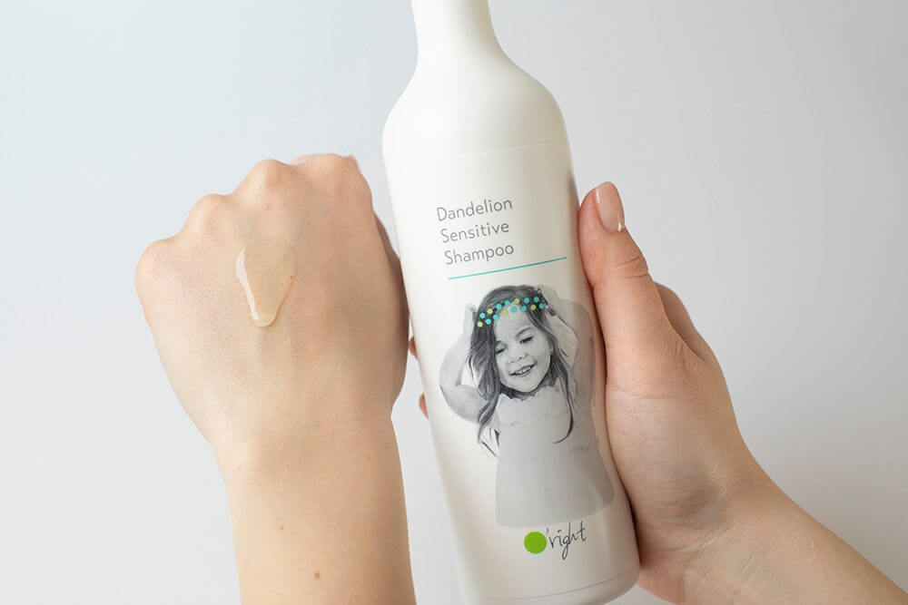O right Dandelion Sensitive Shampoo Szampon dla dzieci i do wrażliwej skóry głowy 400 ml