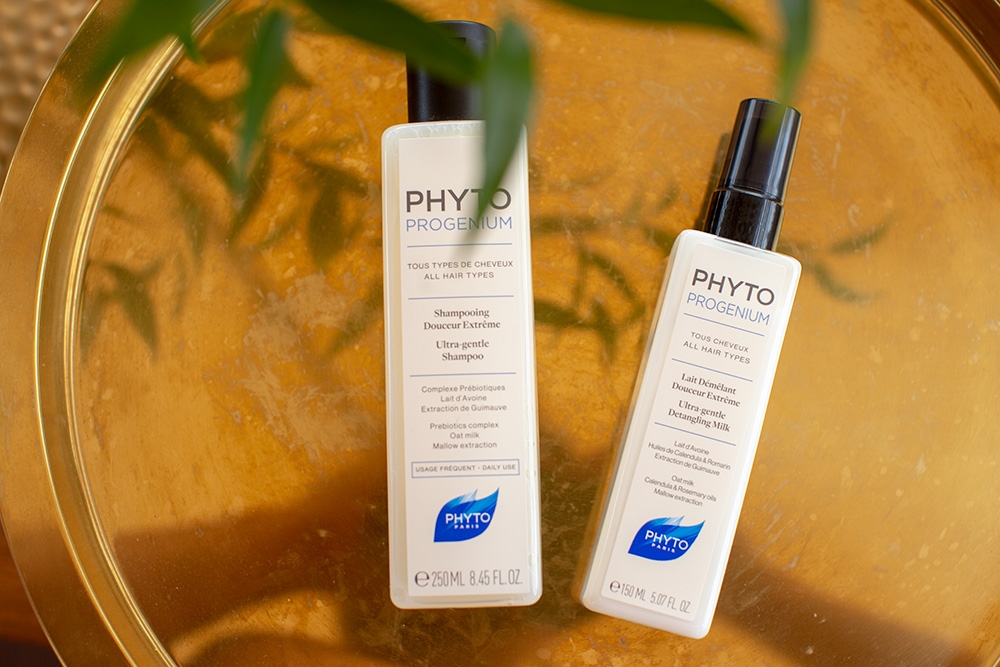 Phyto Phytoprogenium Ultra-Gentle Shampoo Ultra-delikatny szampon 250 mlPhyto Phytoprogenium Ultra-Gentle Detangling Milk Ultra-delikatne mleczko ułatwiające rozczesywanie 150 ml