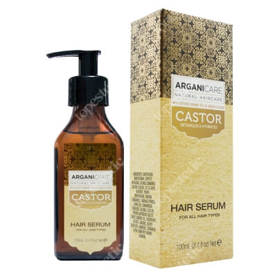 Arganicare Castor Oil Hair Serum Serum stymulujące porost włosów 100 ml