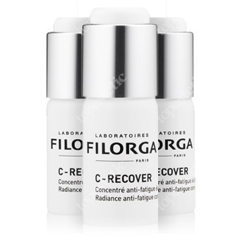 Filorga C-Recover Koncentrat rozświetlający skórę z witaminą C 3 x 10 ml