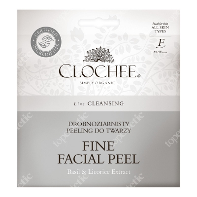 Clochee Fine Facial Peel Drobnoziarnisty peeling do twarzy 12 ml