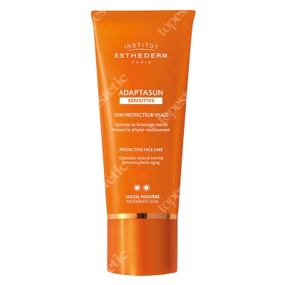 Esthederm Adaptasun Sensitive Face Cream (Normal Sun) Krem ochronny do twarzy dla skóry wrażliwej 50 ml