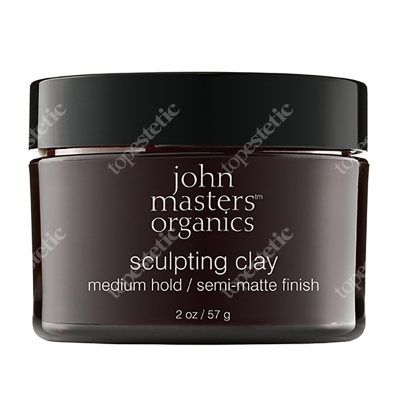 John Masters Organics Sculpting Clay Medium Hold Matująca glinka do stylizacji włosów – medium hold 57 g