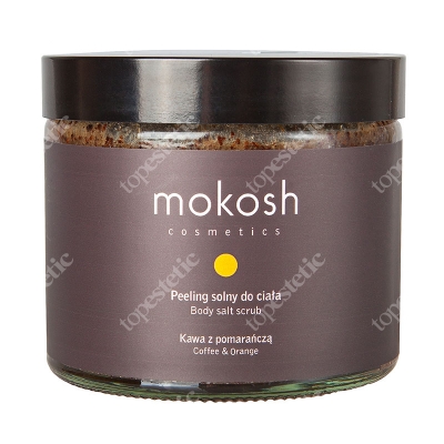 Mokosh Body Salt Scrub Coffee & Orange Peeling solny do ciała - kawa z pomarańczą 300 g