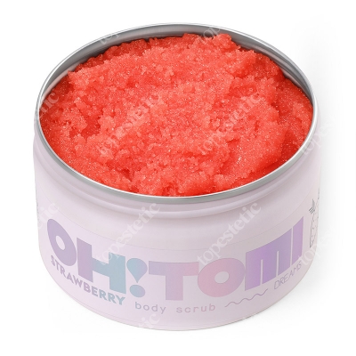 Oh Tomi Strawberry Sugar Body Scrub Peeling do ciała - zapach Truskawka 250 g