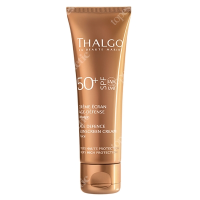 Thalgo Age Defence Sunscreen Cream SPF 50+ Przeciwzmarszczkowy krem ochronny 50 ml