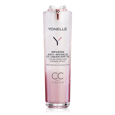 Yonelle Infusion Anti-Wrinkle CC Cream / SPF 10 Przeciwzmarszkowy krem CC infuzyjny / SPF 10 40ml