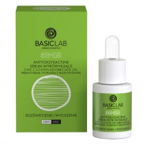 BasicLab Antyoksydacyjne Serum Wyrównujące Specjalistyczne serum z witaminą C 15% 15 ml