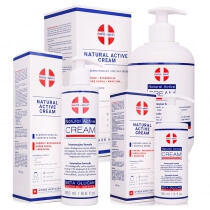 Beta Skin Natural Active Cream Mix Size ZESTAW Krem łagodzący przebieg chorób skórnych 500 ml + 250 ml + 150 ml