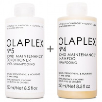 Olaplex Olaplex Shampoo No.4 + Olaplex Conditioner No.5 ZESTAW Szampon regenerujący 250 ml + Odżywka regenerująco-odbudowująca 250 ml