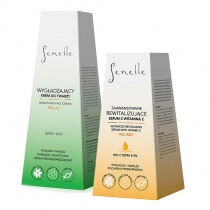 Senelle Revitalizing And Smoothing Set ZESTAW Rewitalizujące serum 30 ml + Wygładzający krem do twarzy 50 ml
