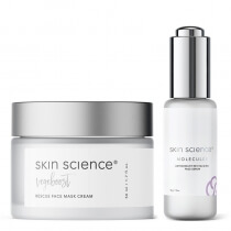 Skin Science Antioxidant + Rescue ZESTAW Serum 30 ml + Regenerująca maska - krem do twarzy 50ml