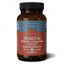 Terranova Probiotyki Prebiotyk, fitoskładniki kompleks 50 kaps. wegańskich