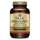 Solgar Tran Dorszowy Suplement witaminy A i D 100 kapsułek