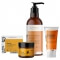 Alkmie Super Power Set ZESTAW Peeling-maska 60 ml + Żel do mycia ciała i twarzy 250 ml + Krem do dłoni 50 ml