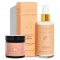 Lajuu Body + Face Care ZESTAW Wygładzające serum do ciała 150 ml + Krem do twarzy na dzień i na noc 0 ml