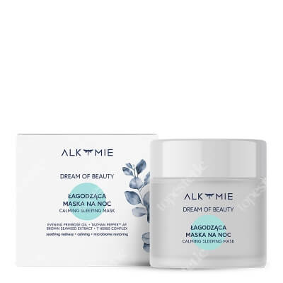 Alkmie Dream Of Beauty Łagodząca maska na noc 60 ml