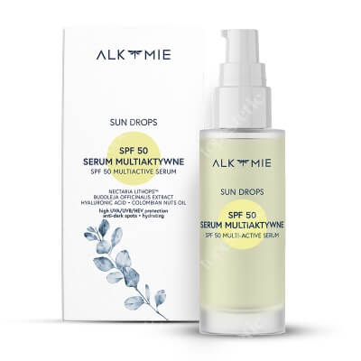 Alkmie Sun Drops SPF 50 Multiaktywne serum do twarzy SPF 50 30 ml