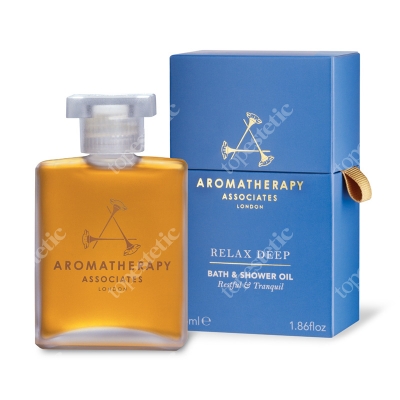 Aromatherapy Associates Relax Deep Bath & Shower Oil Głęboko relaksujący olejek do kąpieli 55 ml