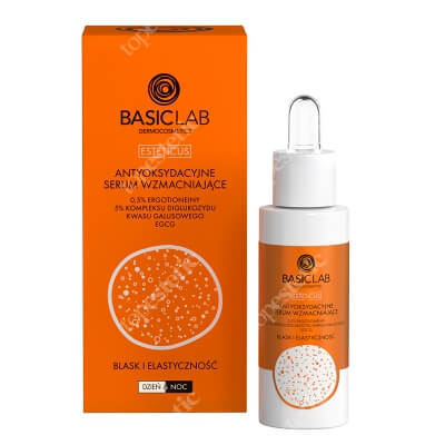 BasicLab Elastyczność i Blask Antyoksydacyjne serum wzmacniające 30 ml
