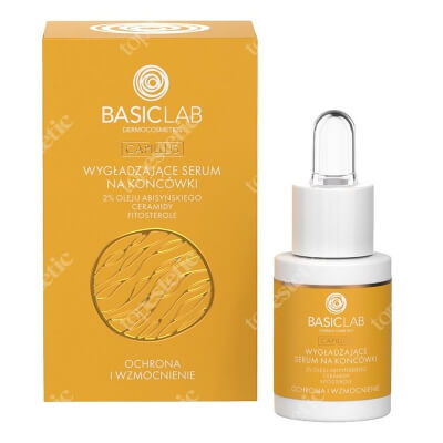 BasicLab Wygładzające Serum na Końcówki Ochrona i wzmocnienie 15 ml