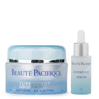 Beaute Pacifique Superfruit Serum + Superfruit Day Creme, All Skin ZESTAW Serum wzmacniające skórę 20 ml + Krem na dzień nawilżająco - rozjaśniający 50 ml