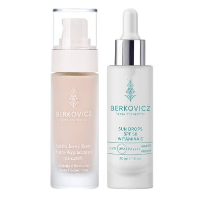 Berkovicz Shine Bright Set ZESTAW Serum ochronne z witaminą C 30 ml + Krem wygładzający na dzień 30 ml
