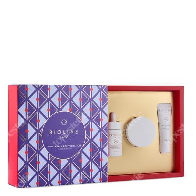 Bioline Jato Gift - Wonderful Revitalization ZESTAW Żel do pielęgnacji okolicy oczu 30 ml + Nektar w kroplach Rewitalizujący 30 ml + Krem Odżywczy 50 ml