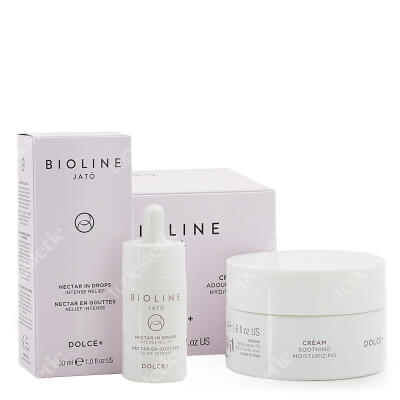 Bioline Jato Dolce Plus Set ZESTAW Nektar w kroplach Intensywnie kojący 30 ml + Krem Kojąco-nawilżający 50 ml