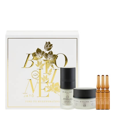Bioline Jato Time To Regenerating ZESTAW Serum na noc 15 ml + Krem na noc 30 ml + Serum w ampułkach 3x 2 ml