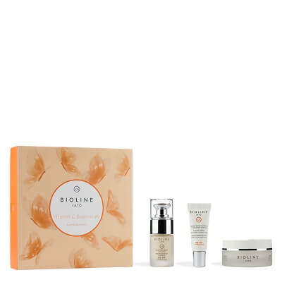 Bioline Jato Vitamin C Superstar ZESTAW Serum 15 ml + Krem 50 ml + Krem korygujący oczy/usta 8 ml