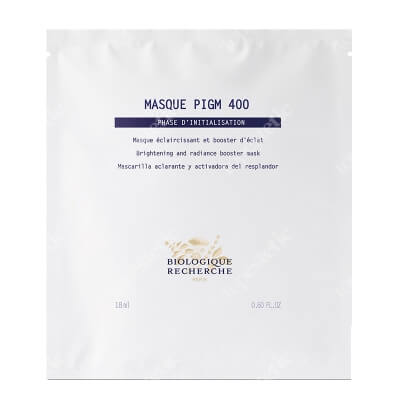 Biologique Recherche Masque PIGM 400 Maska rozjaśniająca 1 szt