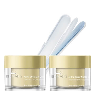 Biomaris Sensitive and Allergic Skin Set ZESTAW Multiaktywny krem na dzień 50 ml + Ultranaprawczy krem na noc 50 ml + Pilnik 1 szt