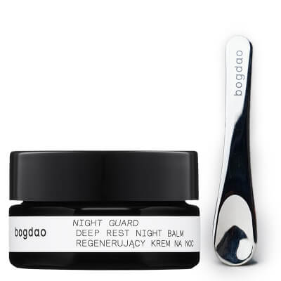 Bogdao Night Guard + Szpatułka ZESTAW Krem regenerujący na noc 30 ml + Szpatułka do kremu ze stali nierdzewnej 1 szt