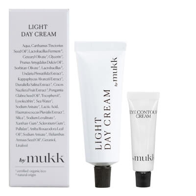 By Mukk Simple Beauty ZESTAW Krem pod oczy 12 g + Lekki krem na dzień 30 ml