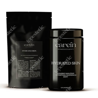 Carein Hydrated Skin 60 Days ZESTAW Kuracja 60 dni : Nawilżenie i odbudowa bariery skórnej 90 kaps + Uzupełnienie 90 kaps