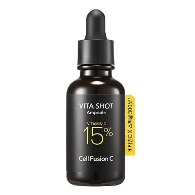 Cell Fusion C 15% Vita Shot Ampoule Rozjaśniające serum z 15% witaminą C i mikroigłami 20 g