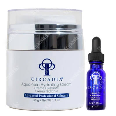 Circadia Pielęgnacja Regenerująco - Nawilżająca ZESTAW Krem nawilżający 50 g + Serum regenerujące 15 ml