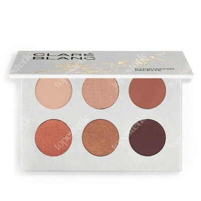 Clare Blanc Paleta Cieni do Powiek - Cozy Paleta cieni 6 x 1,4 g