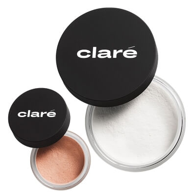 Clare Sandy Beige 903 + Magic Blur Powder 16 ZESTAW Cień do powiek (kolor Sandy Beige 903) 1,4 g + Puder utrwalający makijaż (nr 16) 3 g
