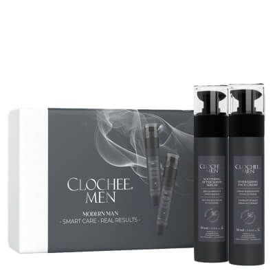 Clochee Modern Men ZESTAW Krem energetyzujący 50 ml + Serum łagodzące po goleniu 50 ml