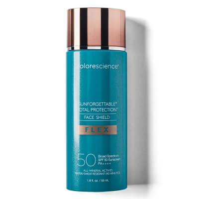 Colorescience Face Shield Flex SPF 50 Minerały w emulsji do twarzy (kolor Light) 55 ml