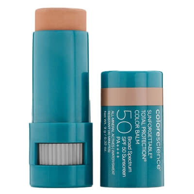 Colorescience Sunforgettable Total Protection Color Balm SPF 50 Balsam do ust oraz policzków ( kolor Golden Hour ) 9 g