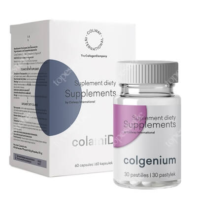 Colway International ColamiD + Colgenium ZESTAW Aminokwasy i minerały 60 szt. + Kolostrynina 30 szt