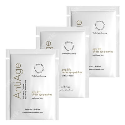Colway International Eye lift - Eye Patches x 3 ZESTAW Płatki pod oczy 2 szt x 3