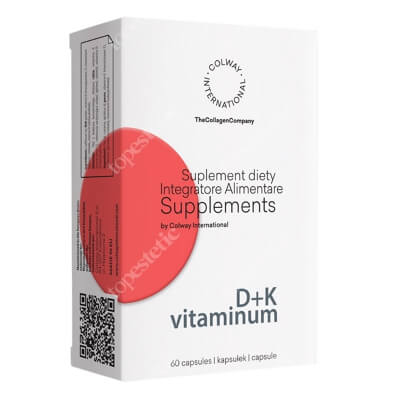 Colway International Vitaminum D+K Witamina D+K 60 szt