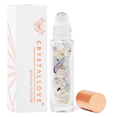 Crystallove Buteleczka Z Kryształami Na Olejek Fluoryt Tęczowy 10 ml