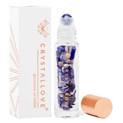 Crystallove Buteleczka Z Kryształami Na Olejek Lapis Lazuli 10 ml